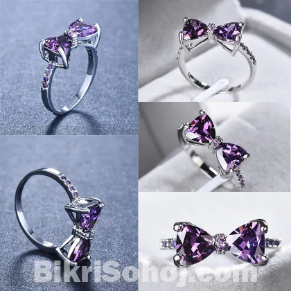 Luxury Colorful Butterfly Rings